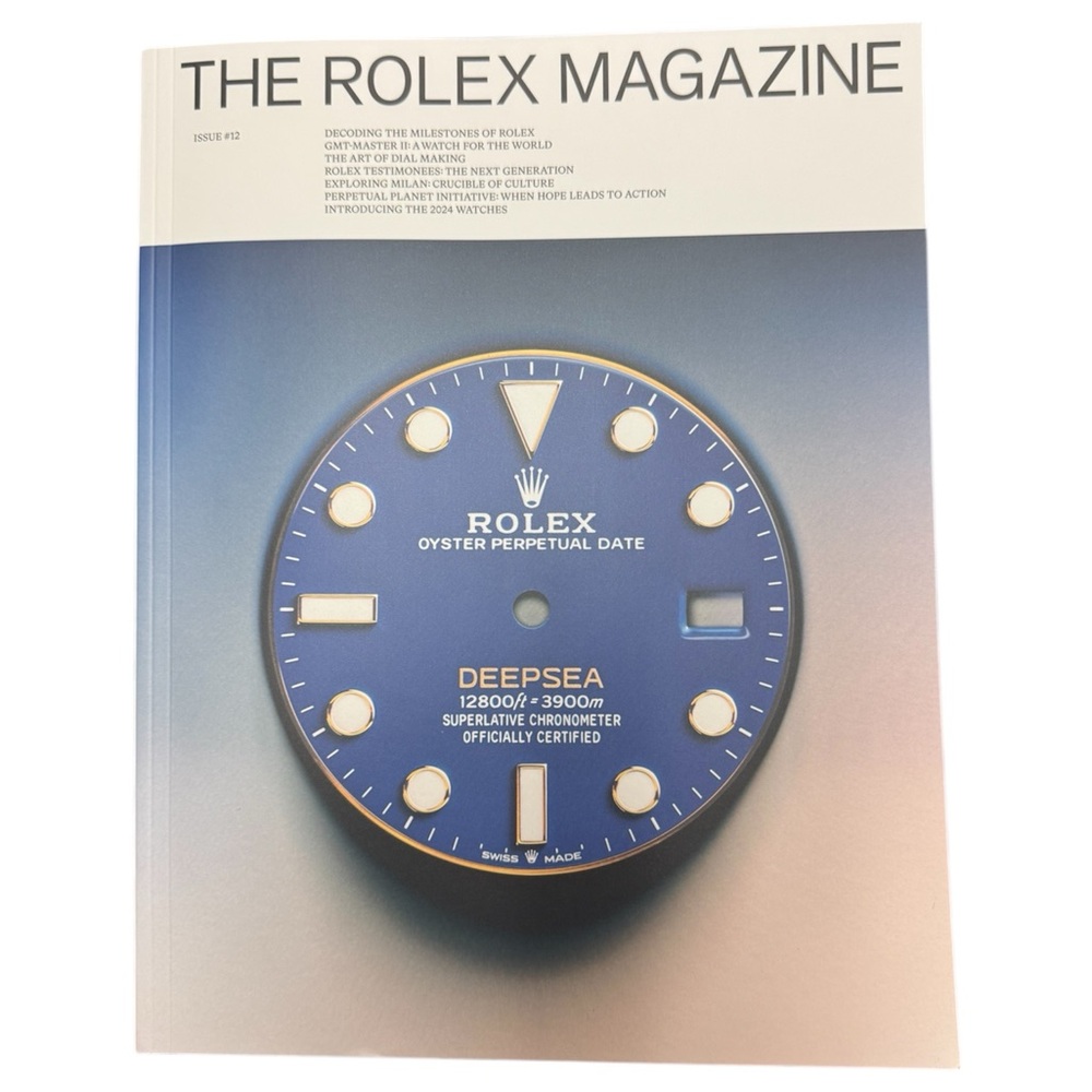 New ''The Rolex Magazine'' Issue Number 12 Featuring Rolex Deepsea